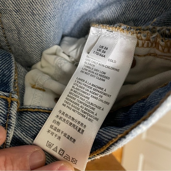 BDG slim Straight patch work jeans 26 - Picture 10 of 12